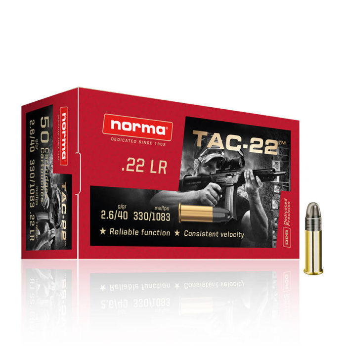 Amunicja Norma .22LR TAC-22 40gr